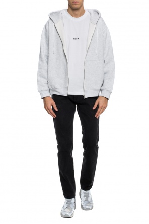 Sweatshirt with logo, zdjęcie 2 Sweatshirt with logo od MSGM